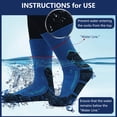 thumbnail image 2 of Calcetines redondos de golf impermeables RANDY SUN para hombre, 2 of 9