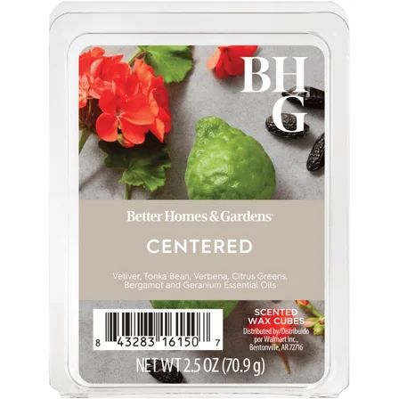 Centered Scented Wax Melts, 2.5Oz
