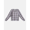 thumbnail image 6 of Scenario Women's Top with Poet Sleeves, Sizes XS-XXXL, 6 of 6