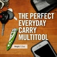 thumbnail image 3 of LEATHERMAN, Skeletool KBX Pocket Multitool with Knife and Bottle Opener, Moss Green, 3 of 8