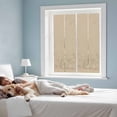 thumbnail image 4 of Solid Color Window Privacy Film Light Khaki Decorative Glass Window Film UV Blocking Static Cling Non-Adhesive Sticker Covering for Home Door 17.7 x 39.3 inches, 4 of 8