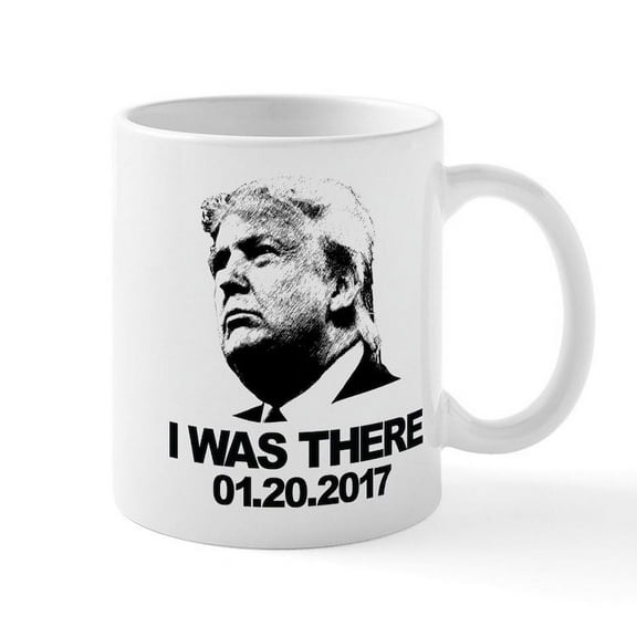 CafePress - Trump Inauguration Mug - 11 oz Ceramic Mug - Novelty Coffee Tea Cup