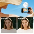 thumbnail image 5 of 3-in-1 Selfie Light for Phones â LED Ring Light with Mirror for Photos, Makeup & Vlogging (White), 5 of 6
