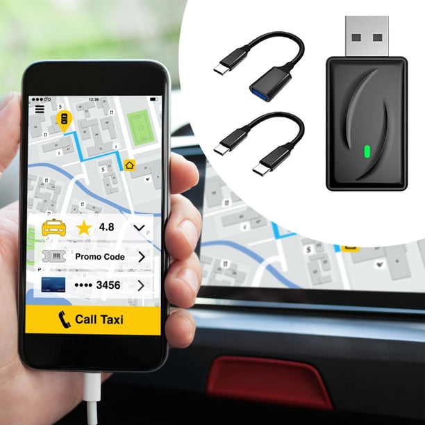 Adaptador automático Caja de interconexión Adaptador de automóvil Viajes 2 en 1 Piezas de reparación de caja de conexión automática Piezas Estilo a