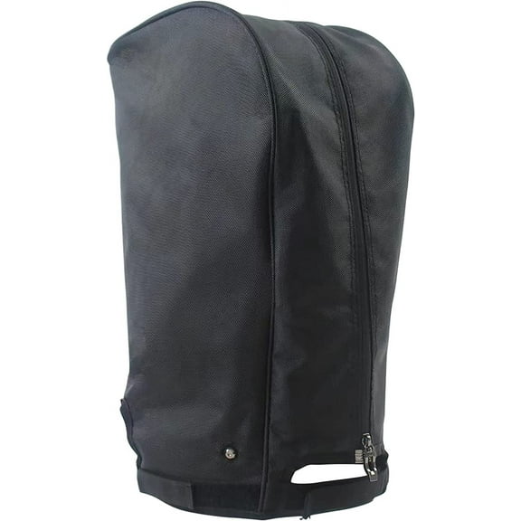 Golf Bag Cover Rain ​Hood Waterproof, Rain Cape for Golf Bags fit Almost All Tour Bags Golf Bags or Carry Cart for Mens Women Golfer (Color : Canvas Black)