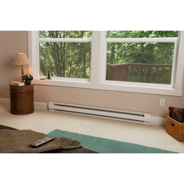 Cadet 6F1500-1W 250 sq. ft. 5120 BTU Convection Baseboard Heater, 72 L -  Walmart.com