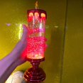 thumbnail image 2 of LED Christmas Candle with Base Flameless Candles Colorful Fantasy Crystal Candle Tourist Souvenir LED Night Lamp Battery Operated, 2 of 9