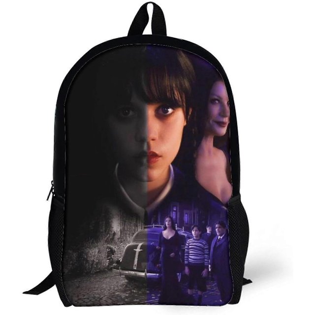 Wednesday Backpacks Basic Shoulder Daypack Bookbag Satchel Knapsack Rucksack