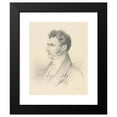 thumbnail image 2 of Léon Cogniet 15x18 Black Modern Framed Museum Art Print Titled - Portrait of a Gentleman (C. 1835), 2 of 5