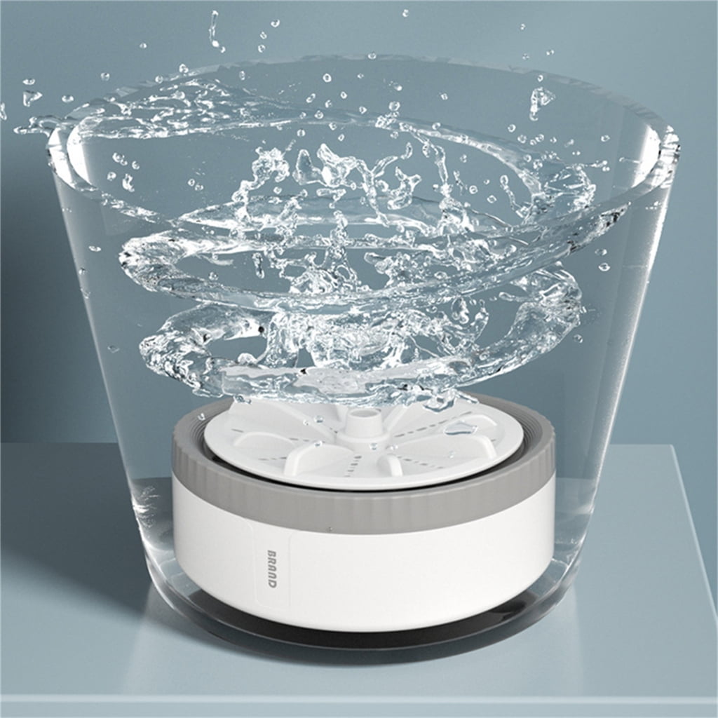 Geemin Washing Machine Turbine Washing Machine for Delicate Clothes and Travel Needs
