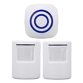 thumbnail image 5 of Alarma de timbre inalámbrico, Detector de Sensor de movimiento, alerta con 2 sensores y 1 receptor, 38 melodías para tienda de oficina en casa, enchufe de EE. UU., 5 of 5
