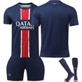 thumbnail image 1 of Paris Football Theme Jersey Set - Adult and Child Sizes Includedunnumbered20（110-120CM), 1 of 2