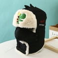thumbnail image 2 of Gaexia Beanie Babies,Winter Kids Trapper Hat with Face Scarf Combo for Boys Girls Windproof Cold Weather Outdoor Skating and Play, 2 of 3