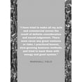 thumbnail image 2 of ArtsyQuotes 19x24 Black Ornate Wood Framed with Double Matting Museum Art Print Titled - Marshall Field Quote: Sound Judgement, 2 of 4