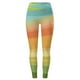 thumbnail image 3 of MKLEKYY Leggings deportivos de cintura alta ajustados a la moda para mujer, pantalones de yoga estampados, 3 of 3