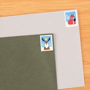 Winter Woodland Animals (Booklet of 20) Forever Postage Stamps (a Deer, Fox, Rabbit, and Owl) 2023 Scott #5822-5825