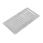 Stainless Steel 23 X 12.5 Cm / 9 X 5 Inch Louvre Ventilation Grill Plate, Boat Yacht Deck Hardware