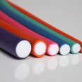 thumbnail image 3 of letairis 10x Hair Foam Curler Roller Set Use Rods DIY Flexible Easy 8mm 10 Pcs 1Set, 3 of 6
