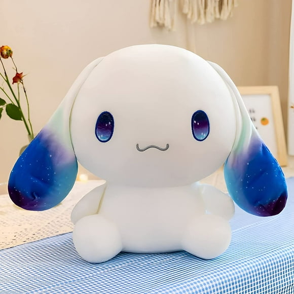 Cute Plushies Dog Stuffed Animals Big Ear White Plush Toy Hugging Animal Soft Gift Accompany for Boy Girls Kids Birthdays Christmas, 30cm Body Pillow Best Gift for Friends Kids Adult Birthday Gifts