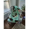 thumbnail image 4 of Carolines Treasures MLM1066LQB 50 x 60 in. Tricolor Cavalier Spaniel Quilted Blanket, Blue, 4 of 5