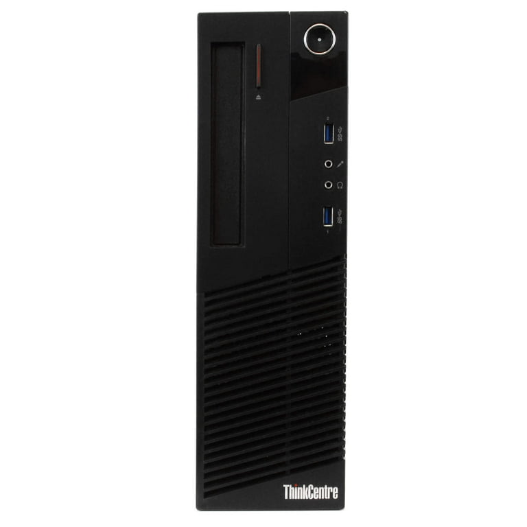 Restored Lenovo ThinkCentre M710s Desktop Computer PC, 3.70 GHz Intel Core i3-6100 6th Gen, 8GB RAM, 500GB HDD, 22 Restored Lenovo ThinkCentre M710s Desktop Computer PC, 3.70 GHz Intel Core i3-6100 6th Gen, 8GB RAM, 500GB HDD, 22