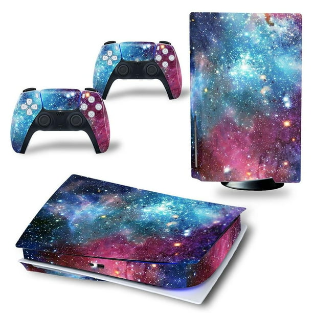 Methold Aplicable a la versión de unidad óptica PS5, consola de juegos, pegatina para el cuerpo, pegatina para el mango (1#) Videojuegos y accesorios