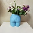 thumbnail image 6 of RLATCR Denim Pants Resin Pot Belly Planter, Flower Planting Pots,Unique Resin Retro Jeans Shape Garden Figurines Planter,DIY Cute Figurines Flower Pots Containers for Home Yard Outside Decor, 6 of 8