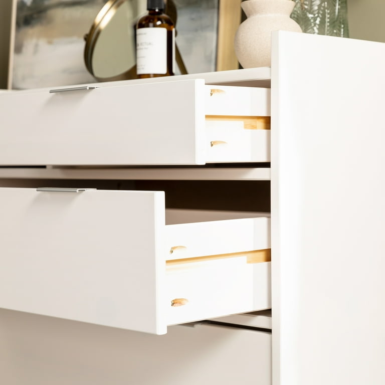 Walker Edison Mid-Century Modern 9-Drawer Wood Dresser, Solid White - Walmart.com Walker Edison Mid-Century Modern 9-Drawer Wood Dresser, Solid White - Walmart.com