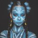 thumbnail image 2 of Crema en barra para rostro y cuerpo Sunnyvale Halloween, azul claro, 2 of 4