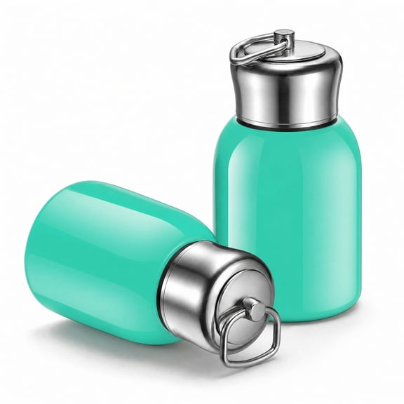 Lsupdaol 2 Count 10oz Blue Stainless Steel Insulated Thermoses