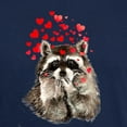 thumbnail image 3 of CafePress - Raccoon Blowing Kisses Cute Animal Love T Shirt - Men's Classic Graphic Cotton T-Shirt, 3 of 4