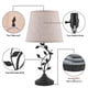 thumbnail image 2 of USB Charging Bedside Nightstand Lamp for Living Room and Bedroom - Traditional Tall Retro Desk Lamp with USB-A and USB-C Ports, 2 of 5