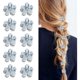 thumbnail image 1 of Mini pinzas de pelo de diamante Vevor Flor azul, 1 of 5