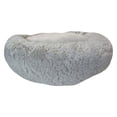 thumbnail image 1 of Cama para perro LUNICS Antiestres Extra Grande 100CM Diametro Gris Claro Cama Circular, 1 of 3