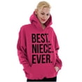 thumbnail image 4 of Best Niece Ever Cute Family Relative Hoodie Sweatshirt Women Brisco Brands X, 4 of 6