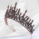 thumbnail image 2 of Tiaras barrocas, coronas, accesorios de joyería para mujer, ideales para Halloween y cosplay. Púrpura, 2 of 7