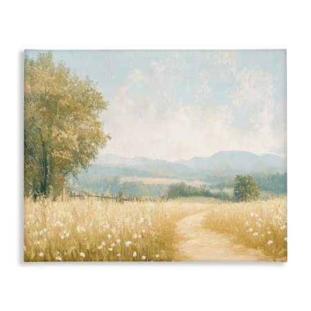 Stupell Industries Pastoral Wandering Path Canvas Wall Art design by LSR Creative Studio, 30 x 40
