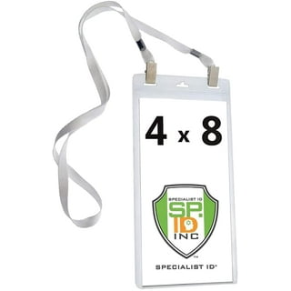 25 Pack - Specialist ID Carabiner Badge Reels - Retractable ID