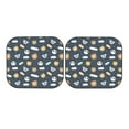 thumbnail image 7 of Balery 2 Piece Cartoon Animals Car Windshield Sun Shade|Foldable Front Windshield Shade for Car Front Window for Most Sedans SUV Truck-Medium, 7 of 7