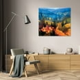 thumbnail image 3 of Philip Craig 31x26 Gallery Wrapped Canvas Wall Art Titled - Tuscan Valley View, 3 of 4