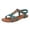 Green, variant on Women's Bohemian Platform Sandals Spring Ethnic Weave T-Strap Wooden Beads Open Toe Low Wedge Casual Beach Shoes Comfortable Walking Flats