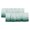 Emerald Green, Teal, White, variant on 2 Pack Valances for Windows, Mist Ocean Window Valances for Living Room/Bedroom/Bathroom, Coastal Indigo Gray Ombre Sea Waves Minimalist Light Filtering Kitchen Curtain Valance 42"W x12" L