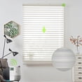 thumbnail image 1 of Yoolax Motorized Sheer Blinds Remote Control Light Filtering Blinds Smart Horizonal Shangri-La Windows Shades(85% Shading Texture Beige,58"W x 72"H), 1 of 6