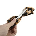 thumbnail image 4 of Unique Bargains 1 Set Stylish Leopard Print Hair Clips Hairdo Clips Yellow Brown, 4 of 5