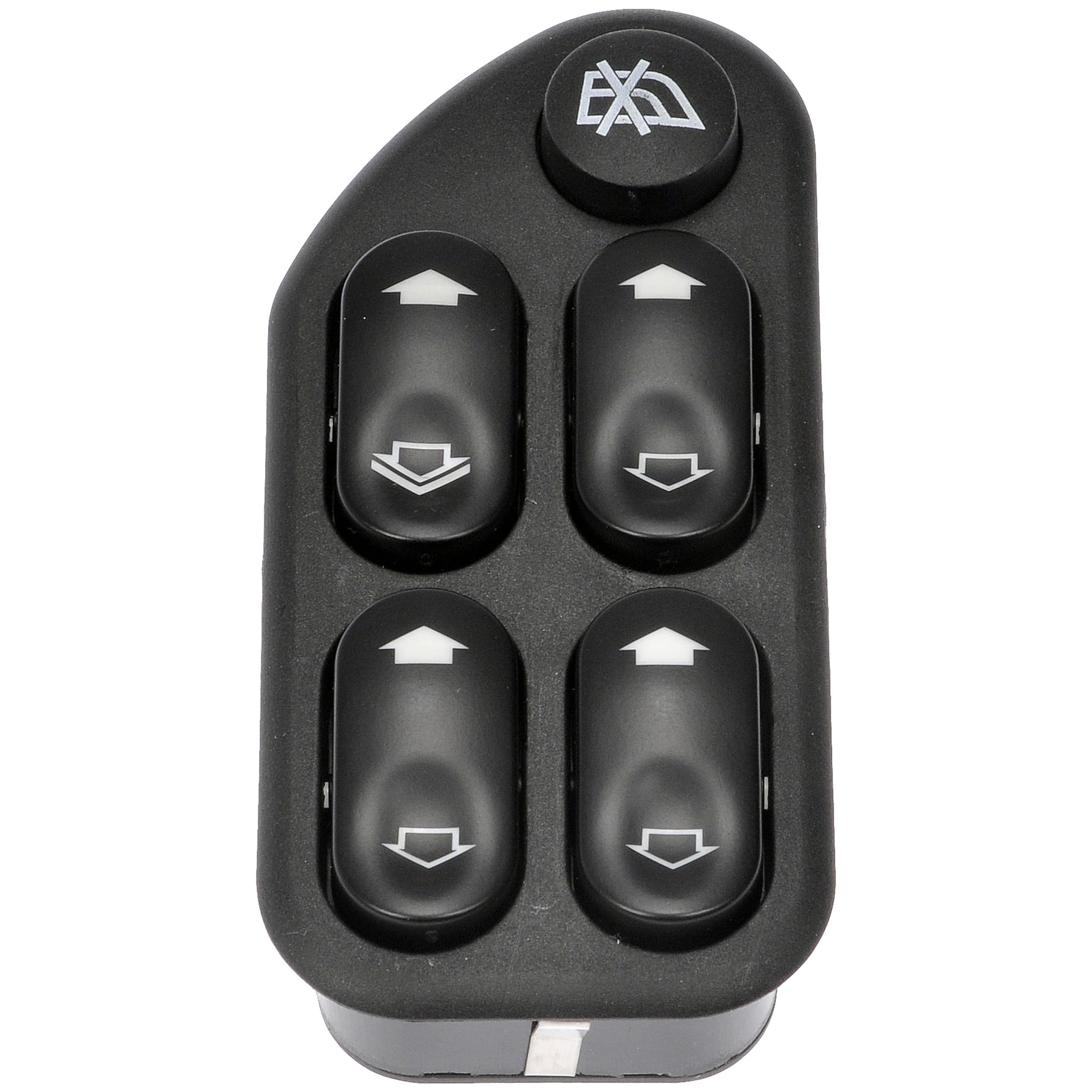 Dorman 901-338 Front Driver Side Power Window Switch - Master Switch for Specific Ford Models