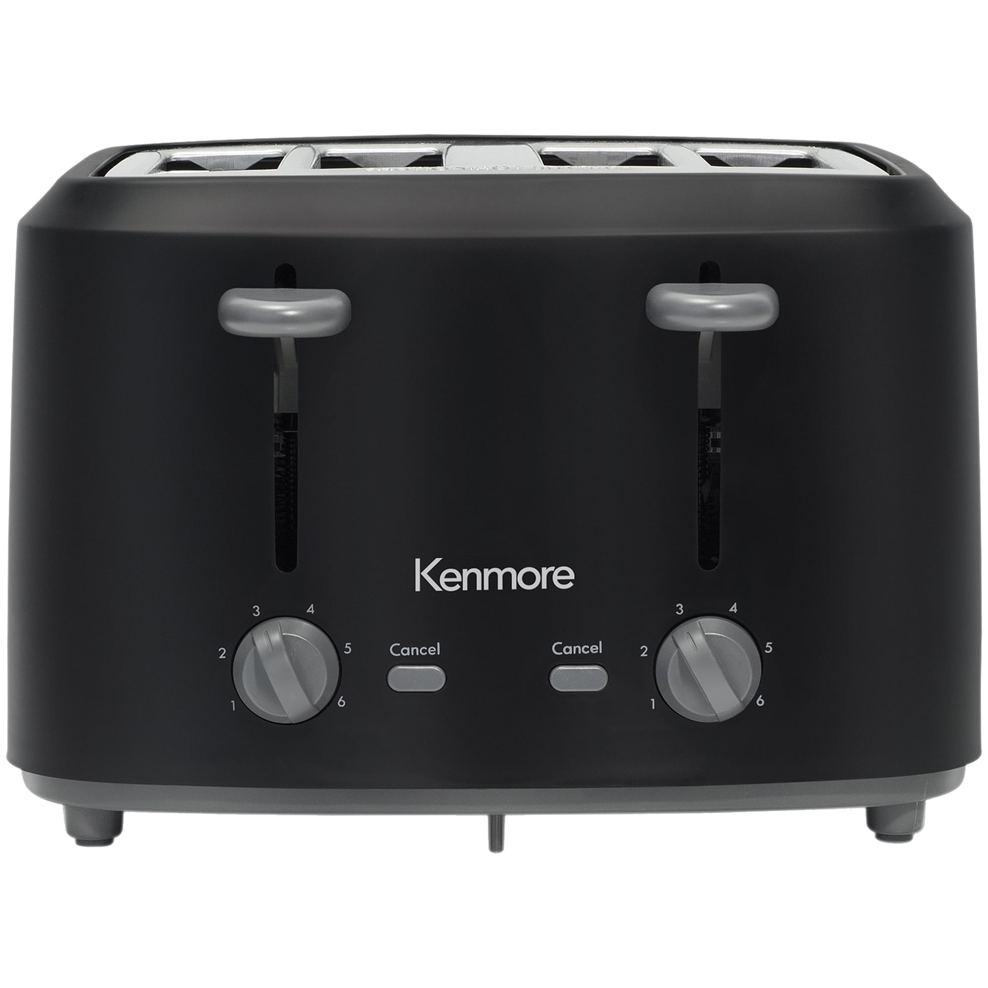 Kenmore 4-slice Toaster, Dual Controls, Wide Slot - Black Stainless Steel :  Target