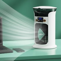 xgfhyjeh Portable Air Conditioner, Mini Evaporative Air Cooler, Personal Electric Small Air Cooling, Adjustable Quiet Standing Floor Fan for Desktop Bedroom Room Home Office