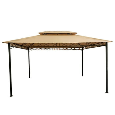 Garden Winds Replacement Canopy Top Cover Compatible with The FDW 10x13 Gazebo - Riplock 350 Beige