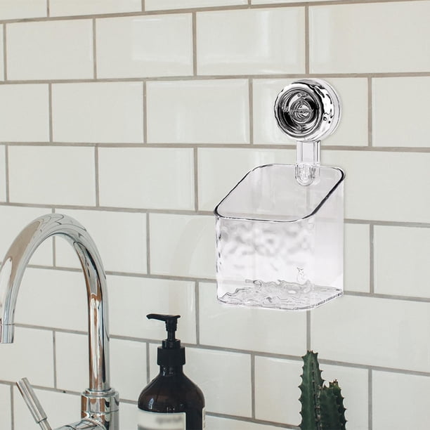 Ducha Ventosa Cocinas Multifuncionales Cesta De Ducha De Moda Portátil Blanco perfecl Succión del carrito de ducha