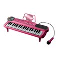thumbnail image 1 of lionlar Clavier Électronique Piano Multifonction Multifonctionnel Clavier de Piano 37 Touches Rouge Rose, 1 of 9